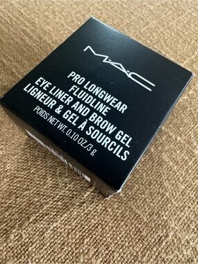 NWOT MAC Pro Longwear Fluidline Eye Liner & Brow Gel.